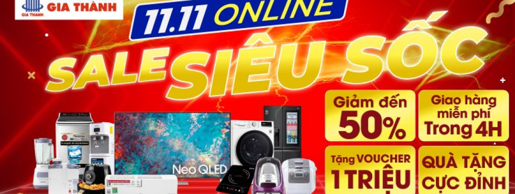 11.11 SALE SIÊU SỐC