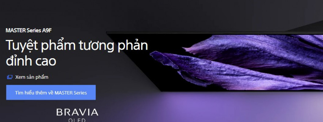 Tuyệt phẩm Android Tivi OLED Sony 4K MASTER Series A9F Tuyệt phẩm Android Tivi OLED Sony 4K MASTER Series A9F