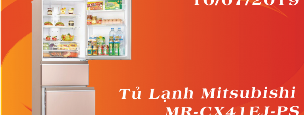[FLASHSALE10072019] Tủ lạnh Mitsubishi Electric MR-CX41EJ