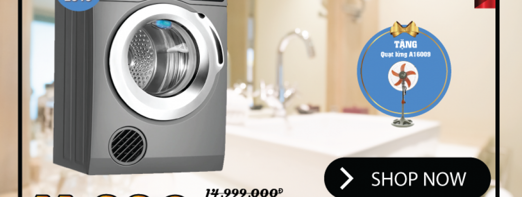 [NEW 2019] Máy sấy Electrolux 8 Kg EDS805KQSA (23.07.2019)